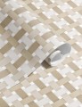 Tapeta geometryczna plecionka Papermint Bauhaus 1124 Beige Plume Classics