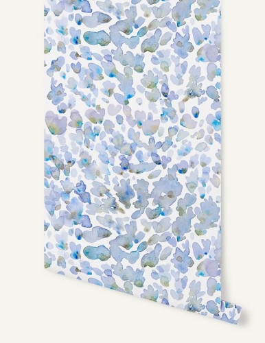 Tapeta abstrakcyjne kwiatki Papermint Lavande 1191 Naturelle Classics