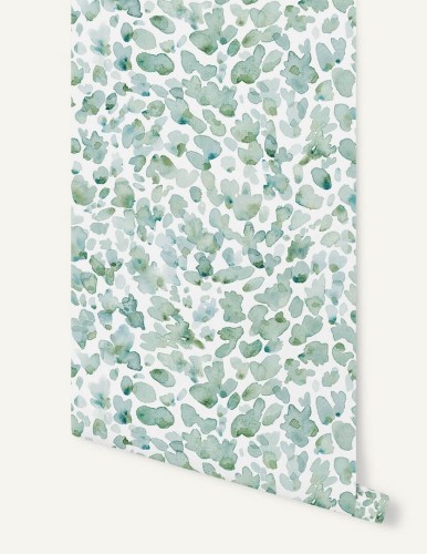 Tapeta abstrakcyjne kwiatki Papermint Lavande 1194 Veronese Classics