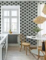 Tapeta mozaika Papermint Mosaic 940 Gris Classics