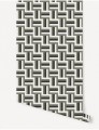 Tapeta geometryczna labirynt Papermint Neue 1110 Vert Khaki Classics