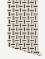 Tapeta geometryczna labirynt Papermint Neue 1112 Beige Naturel Classics