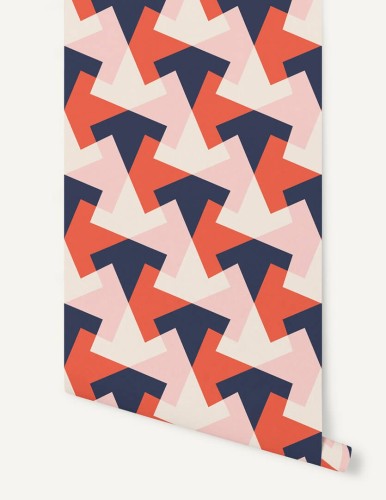 Tapeta geometryczna Papermint Xhos 7 CORAIL Classics