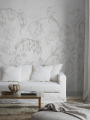 Mural kwiaty Boras Tapeter Studio 9596W Burning Heart
