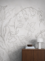 Mural kwiaty Boras Tapeter Studio 9596W Burning Heart