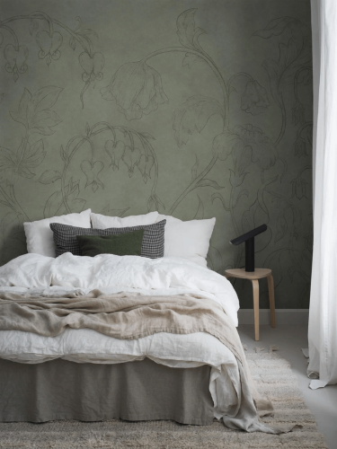 Mural kwiaty Boras Tapeter Studio 9600W Burning Heart