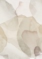 Fototapeta akwarelowe plamy Rebel Walls R18588 Petals Sand Simplicity