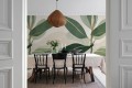 Fototapeta liście bananowca Rebel Walls R18590 Ruby Green Simplicity