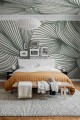 Fototapeta falujące linie Rebel Walls R18598 Opulence Lines Moss Simplicity