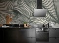 Fototapeta falujące linie Rebel Walls R18598 Opulence Lines Moss Simplicity