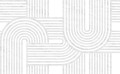 Fototapeta graficzne łuki Rebel Walls R18625 Twine Grey Simplicity