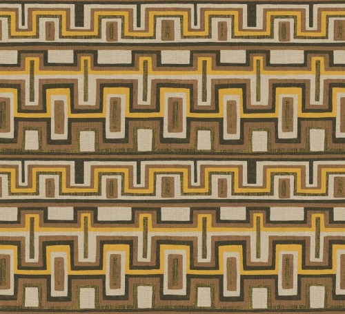 Tapeta geometryczna w etnicznym stylu Khroma AMA002 Morelos Amani