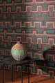 Tapeta geometryczna w etnicznym stylu Khroma AMA002 Morelos Amani