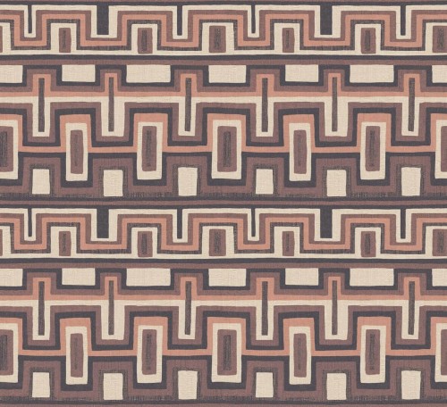 Tapeta geometryczna w etnicznym stylu Khroma AMA004 Morelos Amani