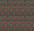 Tapeta geometryczna w etnicznym stylu Khroma AMA005 Morelos Amani
