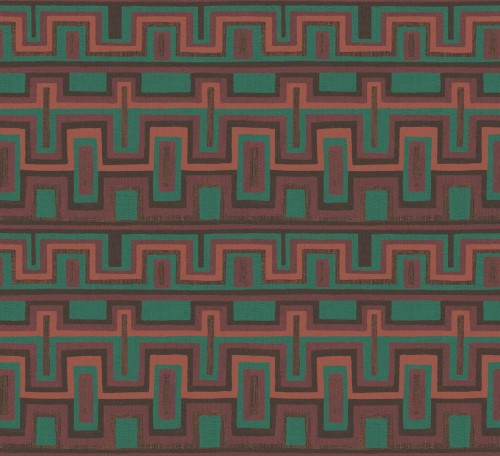 Tapeta geometryczna w etnicznym stylu Khroma AMA005 Morelos Amani