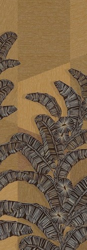 Mural abstrakcyjne liście Khroma DGAMA2012 Yucatan Amani