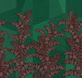 Mural abstrakcyjne liście Khroma DGAMA2021 Yucatan Amani