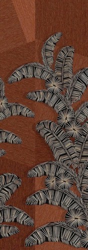 Mural abstrakcyjne liście Khroma DGAMA2033 Yucatan Amani