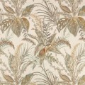 Tkanina haftowana z tropikalnymi roślinami Romo 8043/02 Sayula Ottavia Fabrics