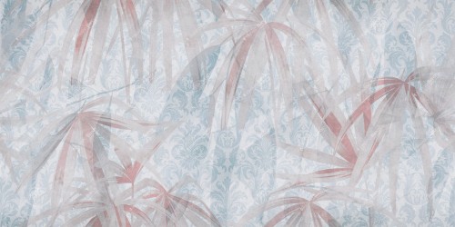 Fototapeta liście i ornament Inkiostro Bianco FROSTY INKAKDW1902 Natural Beauty