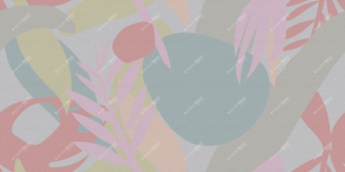 Fototapeta w stylu retro Inkiostro Bianco MESSY JUNGLE INKBDUZ1902 Natural Beauty