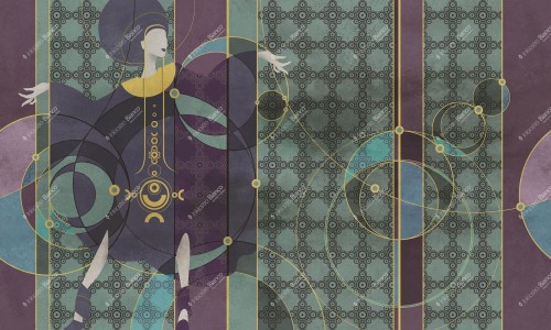 Fototapeta nowoczesna Inkiostro Bianco PROPHECY INKCRSO1902 Natural Beauty