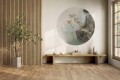 Mural okrągły w japońskim stylu Wall Art Akogare Koło