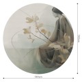 Mural okrągły w japońskim stylu Wall Art Akogare Koło