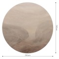 Mural okrągły abstrakcyjny Wall Art Tiramisu Koło