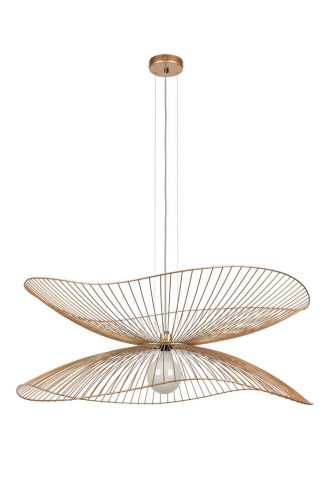 Lampa wisząca Forestier Libellule L Champagne 20640