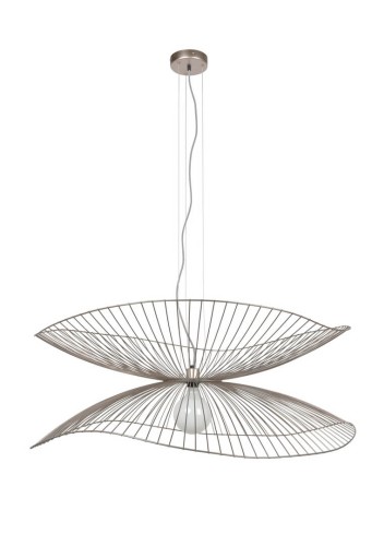 Lampa wisząca Forestier Libellule L Metallique Cuivre/Rose 20638