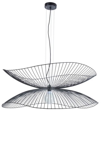 Lampa wisząca Forestier Libellule L Noir 20636