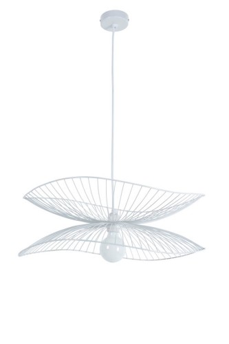 Lampa wisząca Forestier Libellule S Blanc 20632