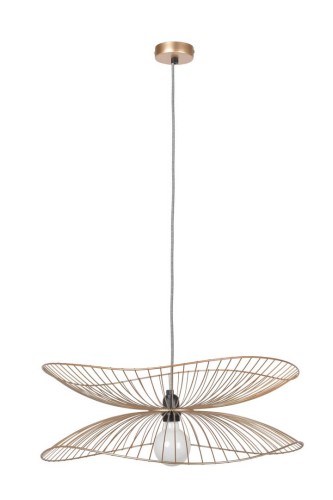 Lampa wisząca Forestier Libellule S Champagne 20635