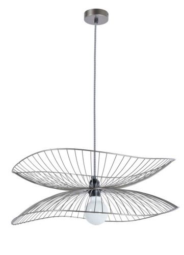 Lampa wisząca Forestier Libellule S Metallique Taupe 20634