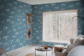 Fototapeta ptaki Rebel Walls R20623 Bird Blue Fine Little Day