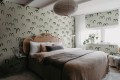 Fototapeta ptaki Rebel Walls R20625 Bird Green Fine Little Day