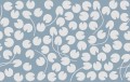 Fototapeta liście lilii wodnych Rebel Walls R20629 Water Lilies Blue Fine Little Day