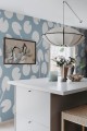 Fototapeta liście lilii wodnych Rebel Walls R20629 Water Lilies Blue Fine Little Day