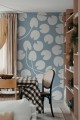 Fototapeta liście lilii wodnych Rebel Walls R20629 Water Lilies Blue Fine Little Day