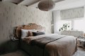 Fototapeta drzewa Rebel Walls R20634 Tall Beige Fine Little Day