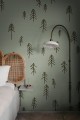 Fototapeta drzewa Rebel Walls R20636 Tall Dark Green Fine Little Day