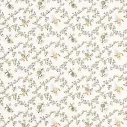 Tkanina z botanicznym wzorem Sanderson 227177 Trelliage Giles Deacon