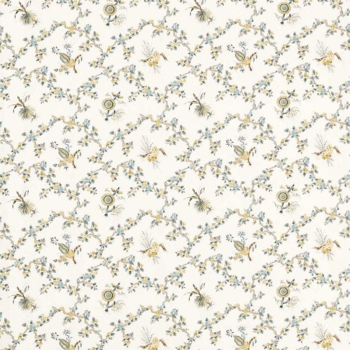 Tkanina z botanicznym wzorem Sanderson 227177 Trelliage Giles Deacon
