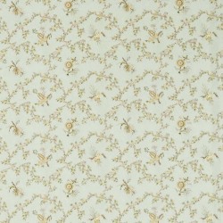 Tkanina z botanicznym wzorem Sanderson 227178 Trelliage Giles Deacon