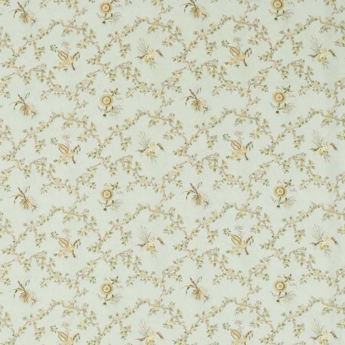 Tkanina z botanicznym wzorem Sanderson 227178 Trelliage Giles Deacon