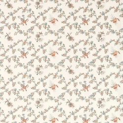 Tkanina z botanicznym wzorem Sanderson 227180 Trelliage Giles Deacon