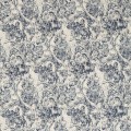 Tkanina ze wzorem kwiatów vintage Sanderson 227181 Fringed Tulip Toile Giles Deacon