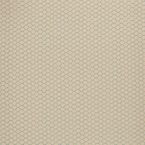 Tkanina z geometrycznym wzorem Sanderson 237381 Bantam Net Giles Deacon